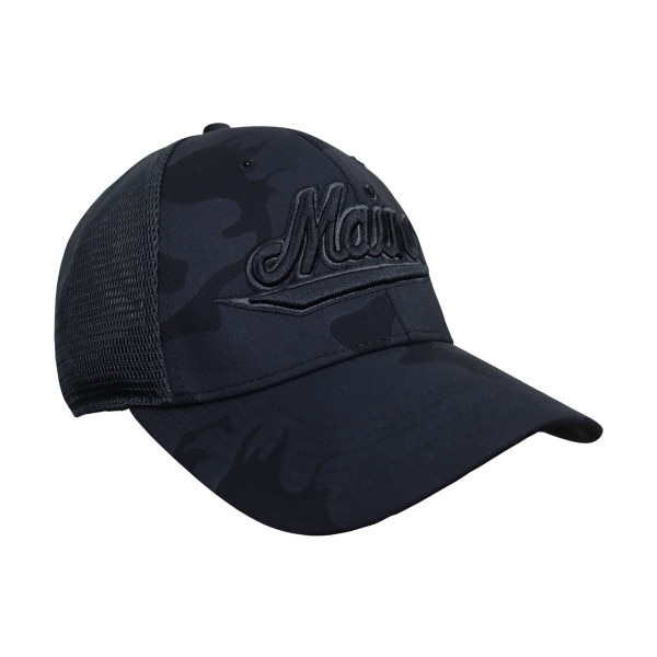 Maine Swish Black Camo Hat